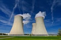 Dukovany Nuclear Power Plant - Czech Republic Royalty Free Stock Photo