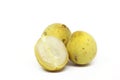 Duku Fruit Isolated