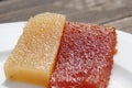Dulce de membrillo Royalty Free Stock Photo
