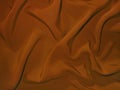 Dull chocolate-brown fabric (artificial silk) Royalty Free Stock Photo