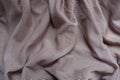 dull dusky pink polyester mesh fabric in soft folds Royalty Free Stock Photo