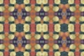 Dull Multicolored Geometric Seamless Pattern Royalty Free Stock Photo