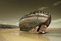 Dullas Bay shipwreck Royalty Free Stock Photo