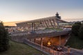 Dulles airport at dawn near Washington DC