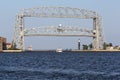 Duluth Aerial Lift Bridge Royalty Free Stock Photo