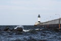 Duluth Harbor Lighthouse Royalty Free Stock Photo