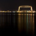 Duluth Lift Bridge at Night