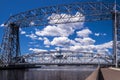 Duluth, Minnesota Aerial Lift Bridge Royalty Free Stock Photo