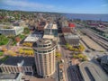 Duluth is a popular Tourist Destination in the Upper Midwest on Royalty Free Stock Photo