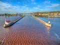 Duluth is a popular Tourist Destination in the Upper Midwest on Royalty Free Stock Photo