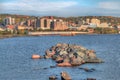 Duluth is a popular Tourist Destination in the Upper Midwest on Royalty Free Stock Photo