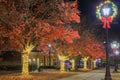 Duluth town center at Christmas