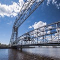 Duluth Waterfront Canal Park & Aerial Lift Bridge Royalty Free Stock Photo