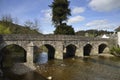 Dulverton Bridge & River Barle Royalty Free Stock Photo