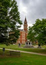 Dulwich College boys school. View of the South Block with clock tower Royalty Free Stock Photo