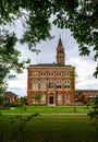 Dulwich College boys school. View of the South Block with clock tower Royalty Free Stock Photo