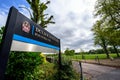 Sign for Dulwich College boys school at the main entrance Royalty Free Stock Photo