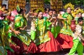 Dumaguete, Philippines - 16 September, 2017: Sandurot Festival street dancers.