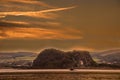 Dumbarton Castle on the River Clyde