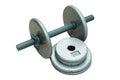 Dumbbell with Extra Plates 2