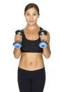Dumbbell Hammer Curl 2 Royalty Free Stock Photo