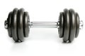 Dumbbell isolated on white