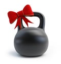 Dumbbell Weights gift Royalty Free Stock Photo