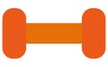 dumbell icon design