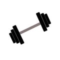 Dumbell icon vector isolated on white background, Dumbell sign