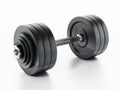 Dumbell isolated on white background. 3D illustration