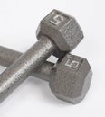 Dumbells Royalty Free Stock Photo