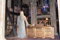 Dumbledore\'s figure in his office at Warner Bros. Studios, London, UK