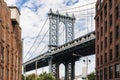 DUMBO district in Brooklyn. New York City, USA Royalty Free Stock Photo