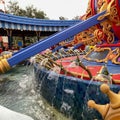 Dumbo the flying elephant ride at Magic Kingdom in Disney World Orlando, Florida Royalty Free Stock Photo