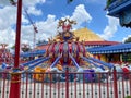 The Dumbo the Flying Elephant ride in Magic Kingdom in Disney World Orlando, Florida