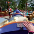 Dumbo the flying elephant ride at Magic Kingdom in Disney World Orlando, Florida Royalty Free Stock Photo