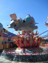 Dumbo The Flying Elephant ride at Walt DisneyÃ¢â¬â¢s Magic Kingdom Park, near Orlando, in Florida