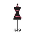 Dummy dress illustration vector