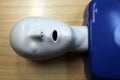 Dummy for practising cpr Royalty Free Stock Photo