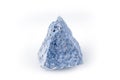 Dumortierite (raw, isolated) Royalty Free Stock Photo