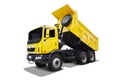 Dump-Body Truck Royalty Free Stock Photo