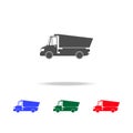 Dump Truck icons. Elements of transport element in multi colored icons. Premium quality graphic design icon. Simple icon for Royalty Free Stock Photo