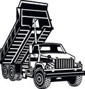 Dump Truck - Industrial Dump Truck Dumper Equipment Builder Building Build