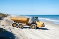 Dump Truck Load with Beach Sand
