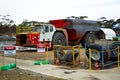 Dump Truck Maintenance Royalty Free Stock Photo