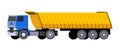 Dump truck semi trailer Royalty Free Stock Photo