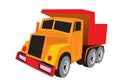 Dump truck, Tip truck, Tip lorry. Construction vehicle. Royalty Free Stock Photo
