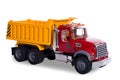 Dump truck toy Royalty Free Stock Photo