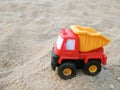 Dump truck toy Royalty Free Stock Photo