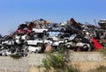 Dump of wrecked cars